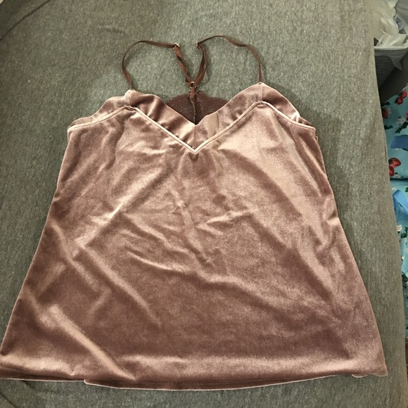 Velvet tank top - Picture 1 of 2